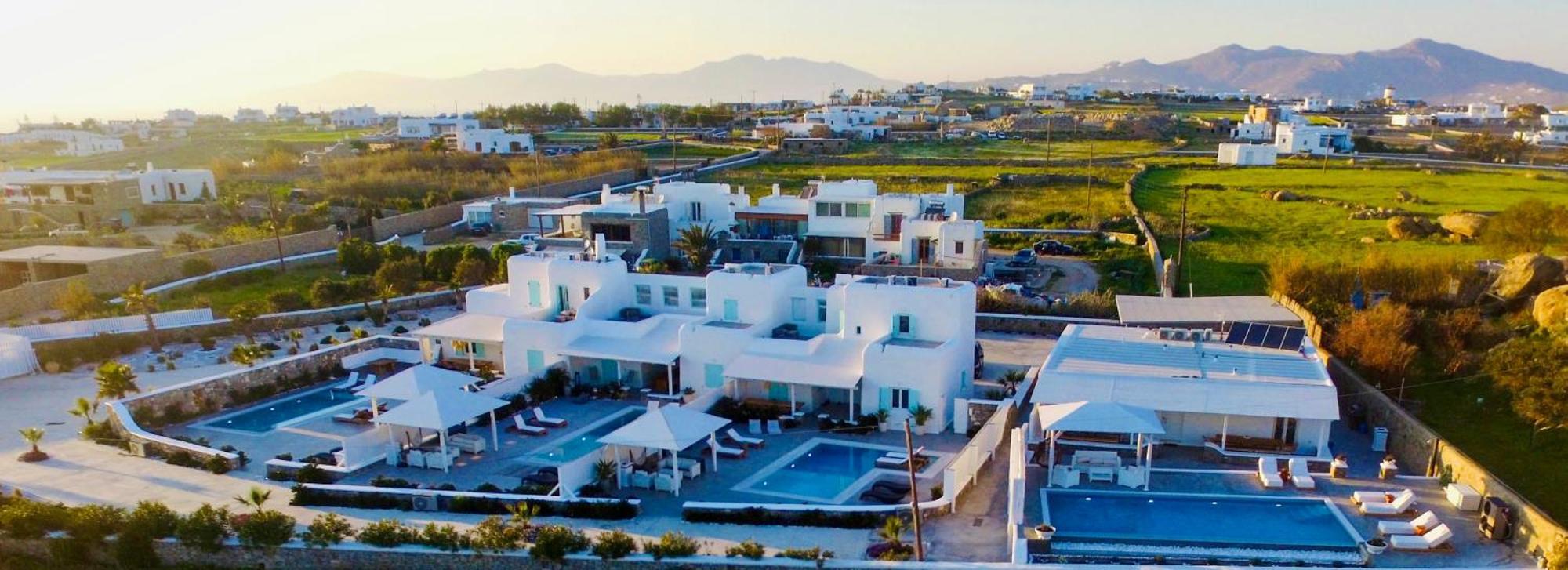Tiffanys Villas Mykonos Town ภายนอก รูปภาพ